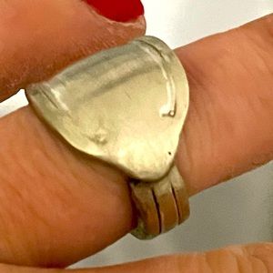 One of a kind Silver Spoon Ring